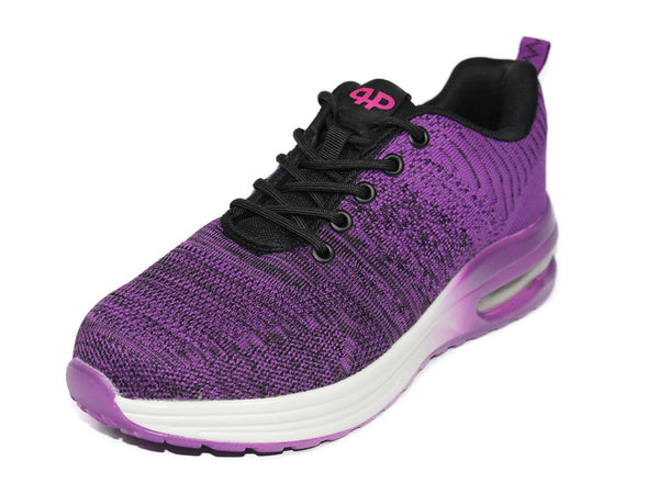 Steel Toe Work Shoes for Women Lightweight Breathable Safety Shoes Anti-pierce Construction Work Sneakers Nonslip Tennis Shoes Gift