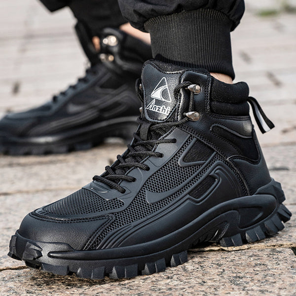 Steel Toe Work Boots for Men Women Lightweight Safety Shoes Construction Working Sneakers Nonslip  Outdoor Ankle Boots