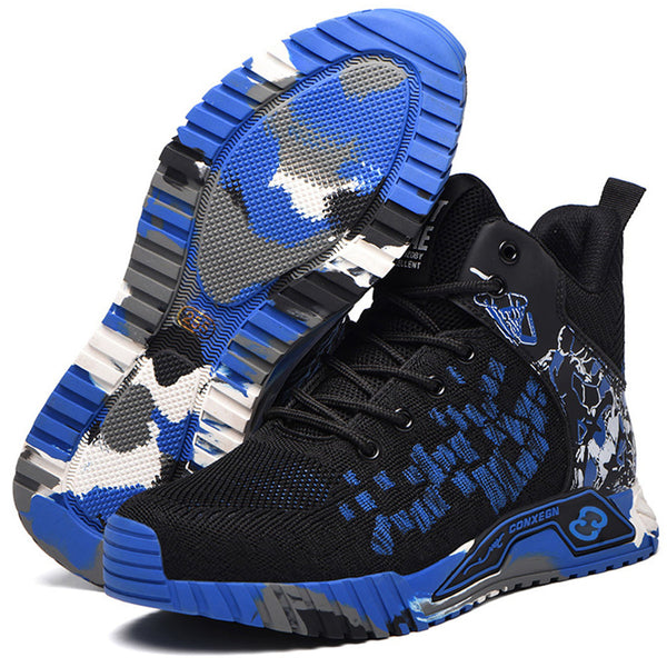 Steel Toe Safety Shoes for Men Women Breathable Work Boots Lightweight Industrial Sneakers Construction Work Shoes