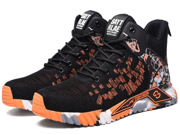 Steel Toe Safety Shoes for Men Women Breathable Work Boots Lightweight Industrial Sneakers Construction Work Shoes