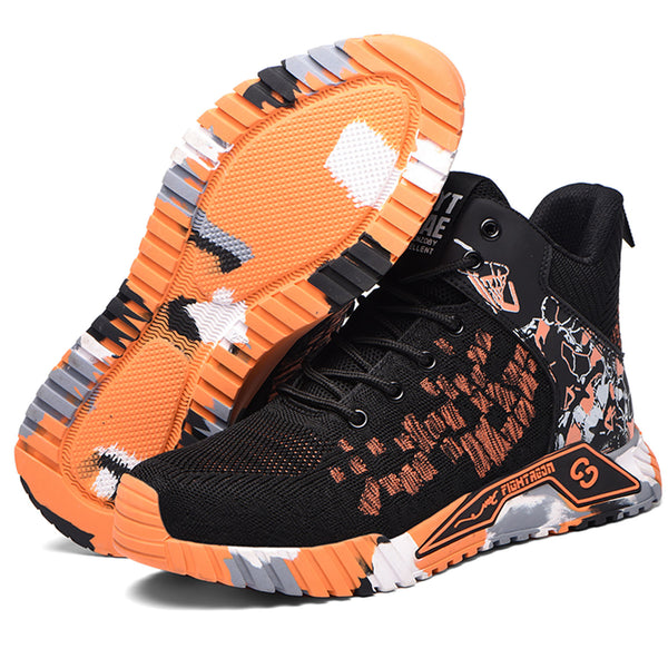 Steel Toe Safety Shoes for Men Women Breathable Work Boots Lightweight Industrial Sneakers Construction Work Shoes