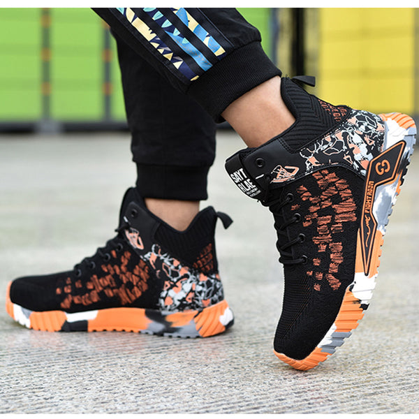 Steel Toe Safety Shoes for Men Women Breathable Work Boots Lightweight Industrial Sneakers Construction Work Shoes